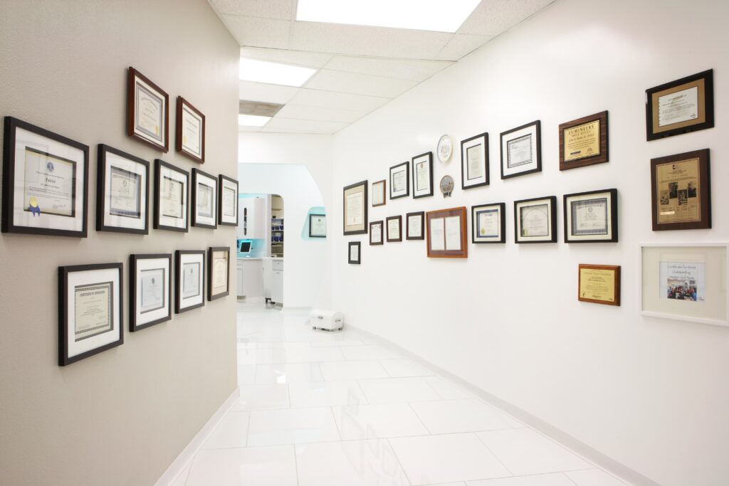 Office interior - Cosmetic Dental Associates