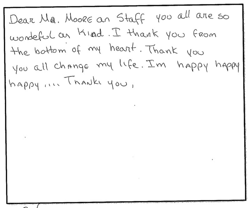 Written smile gallery testimonial CDA